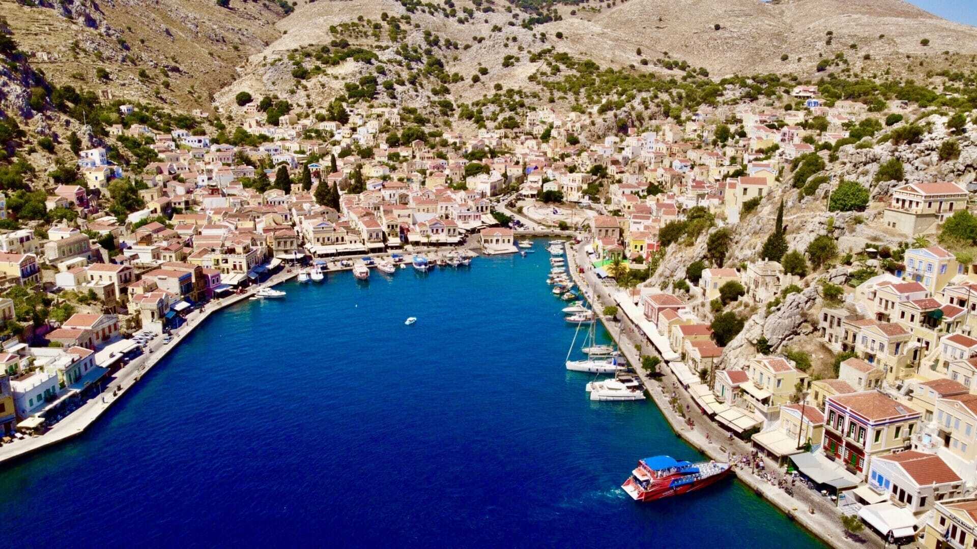 Symi harbour