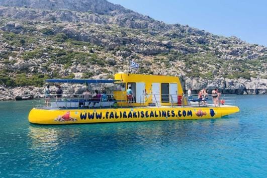 3h AI swim & snorkel in Anthony Quinn, See Deep Yellow Semi-Submarine Cruise