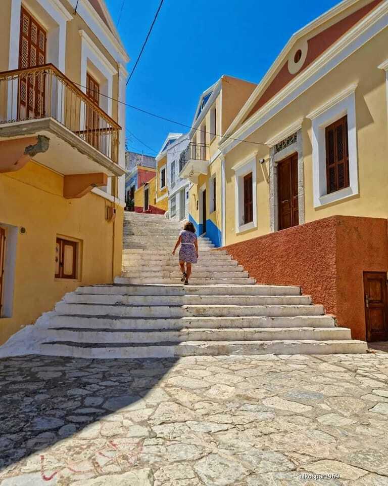 amazing symi from Kolymbia by boat