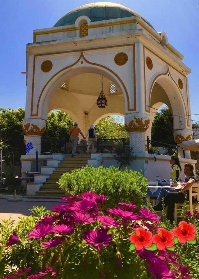 harbour rhodes Kolymbia sea lines