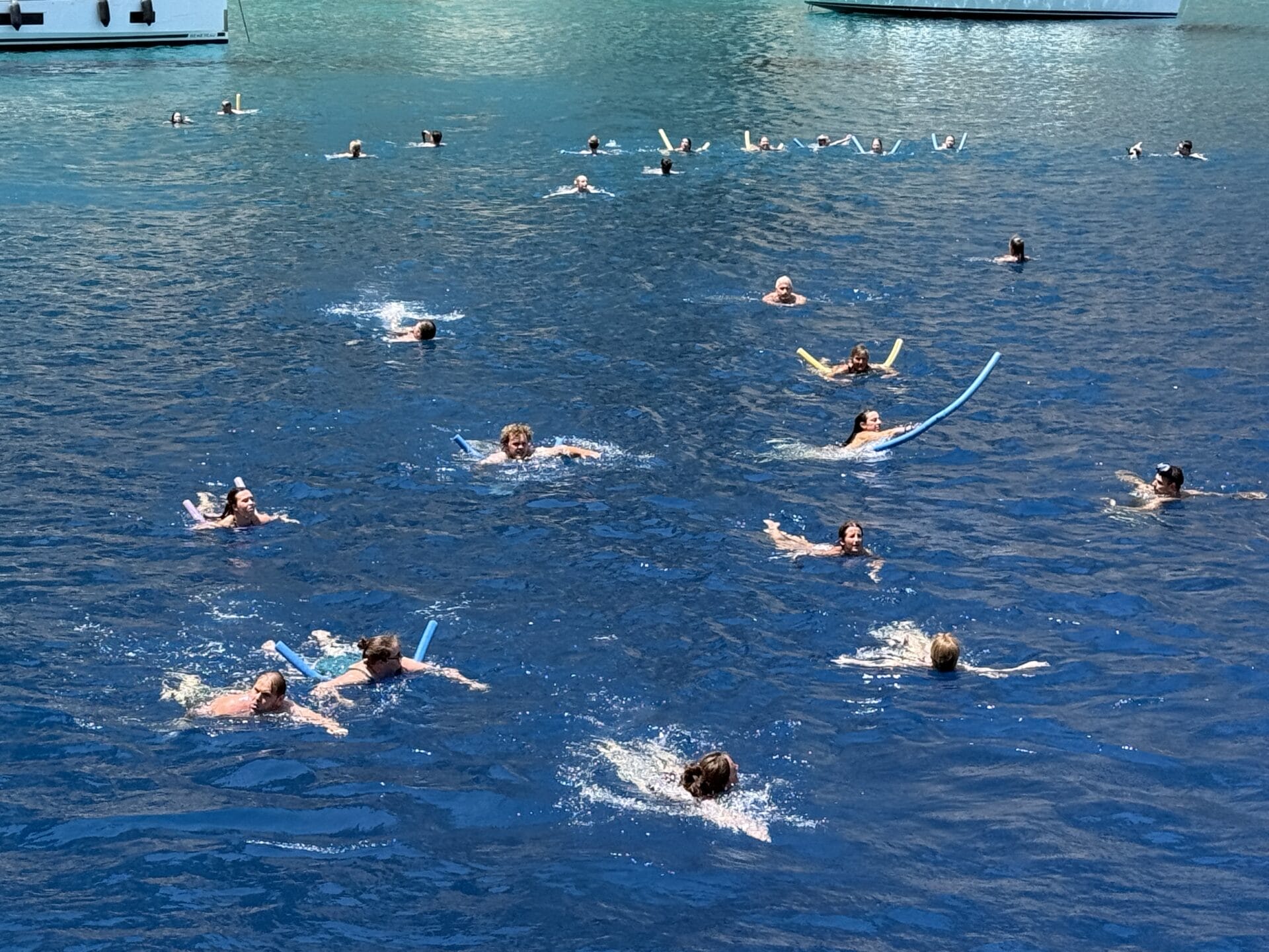 Kolymbia boat cruise with swimming